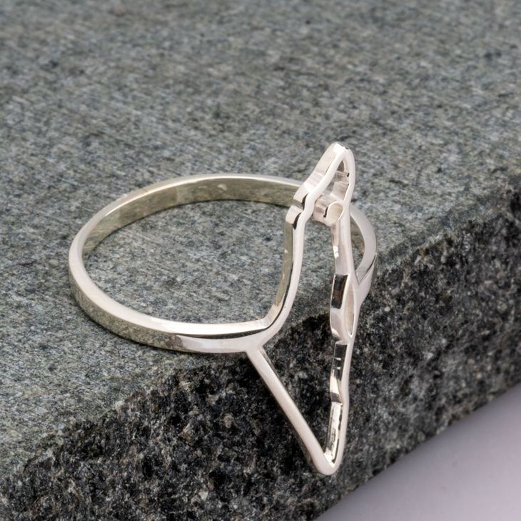 Israel Map Ring information