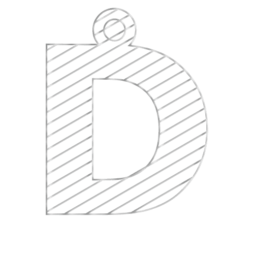 D Initial Pendant