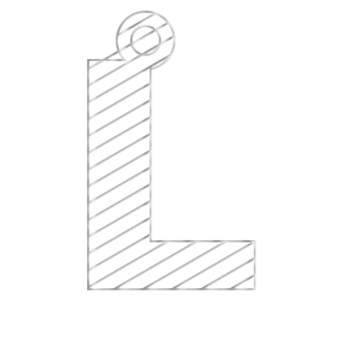 L Initial Pendant