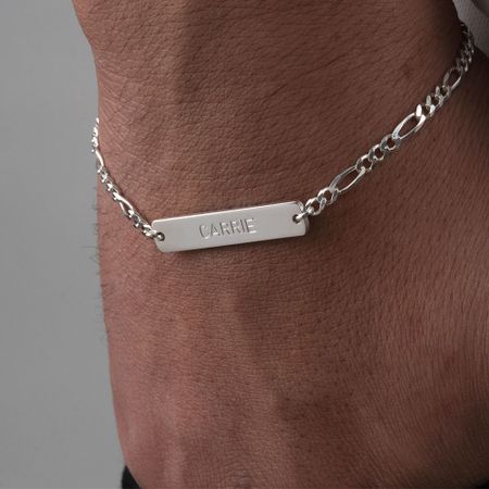Engraved Matching Bracelets for Couples
