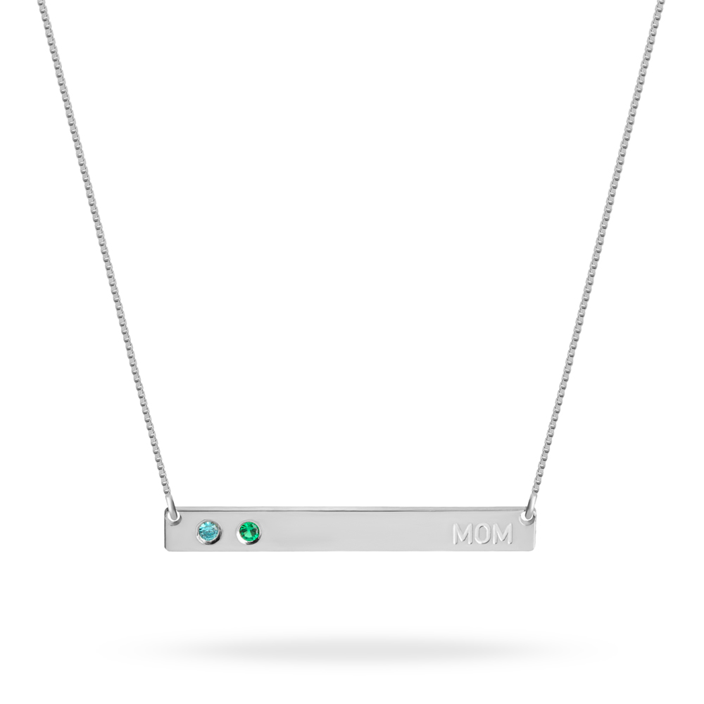Mother Birthstone Necklace