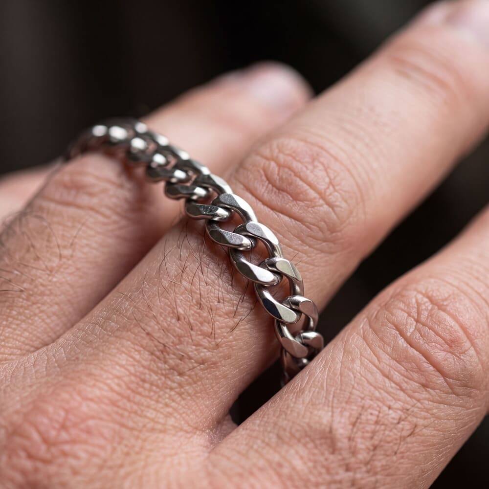Curb Necklace for Men