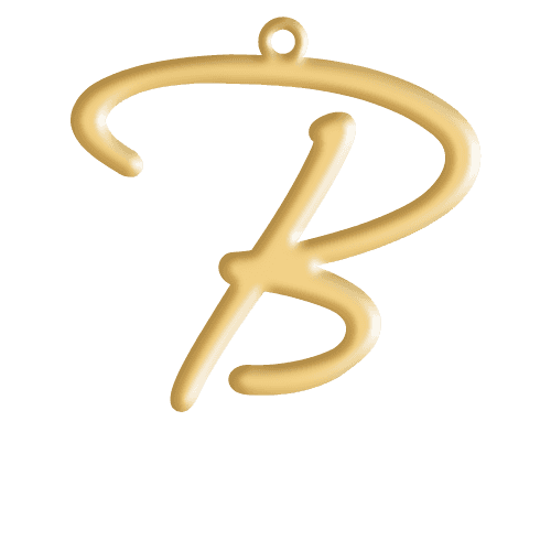 B Initial Pendant
