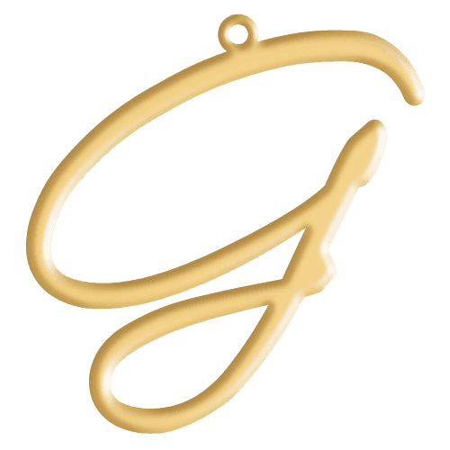 G Initial Pendant