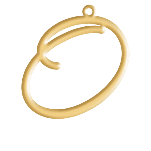 O Initial Pendant