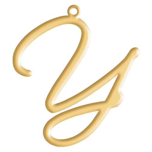 Y Initial Pendant