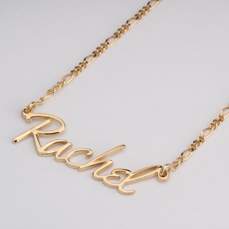 Figaro Chain Name Necklace - Tokyo information