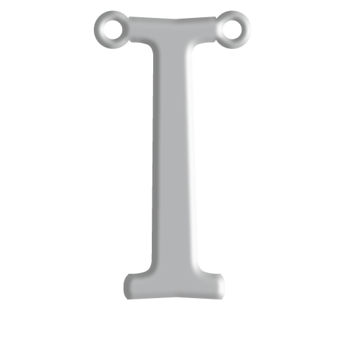 I Initial Pendant