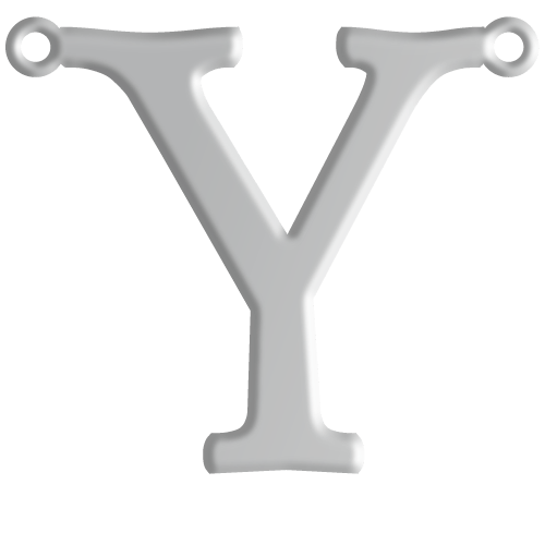 Y Initial Pendant