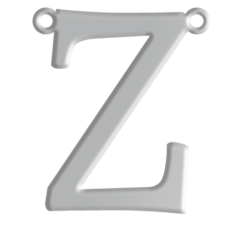 Z Initial Pendant