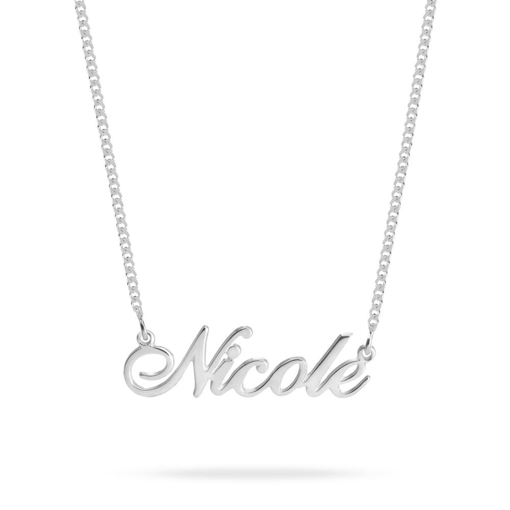 Cuban Name Necklace for Her
