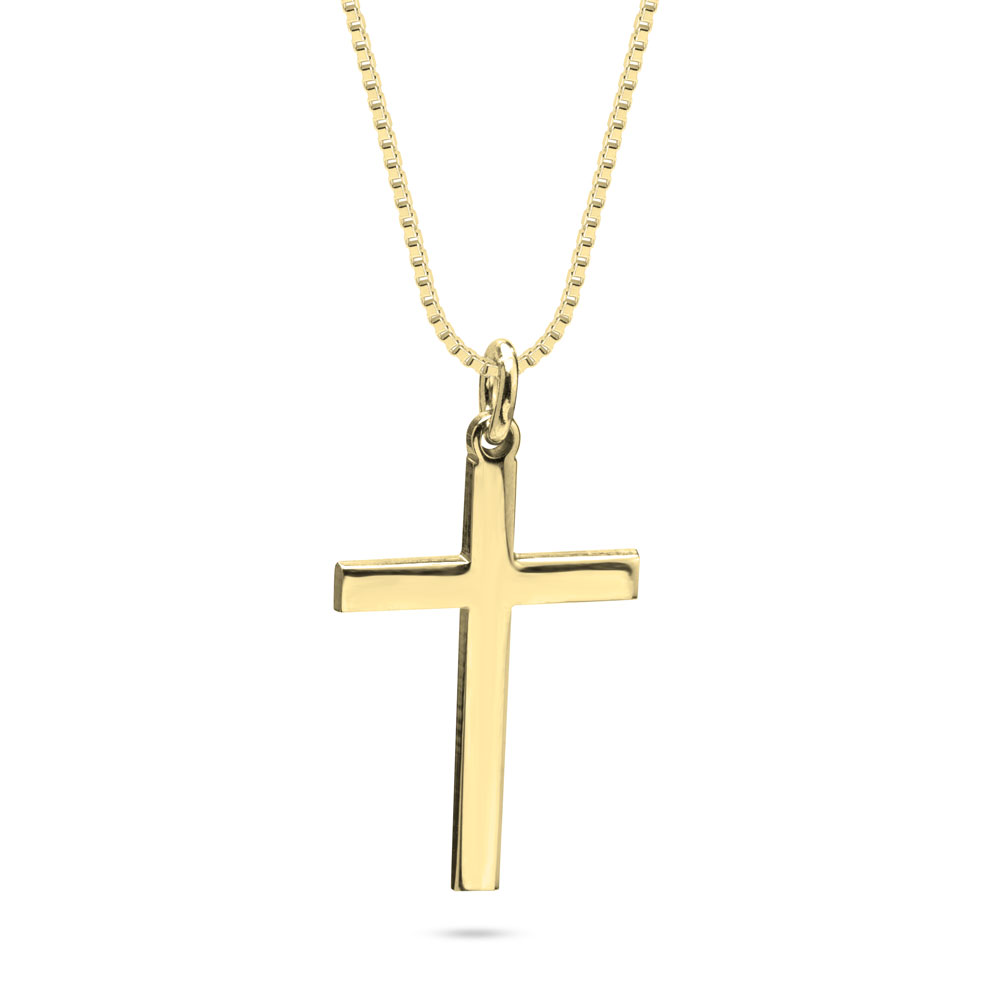 Classic cross necklace