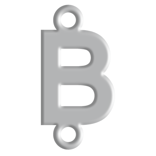 B Initial Pendant