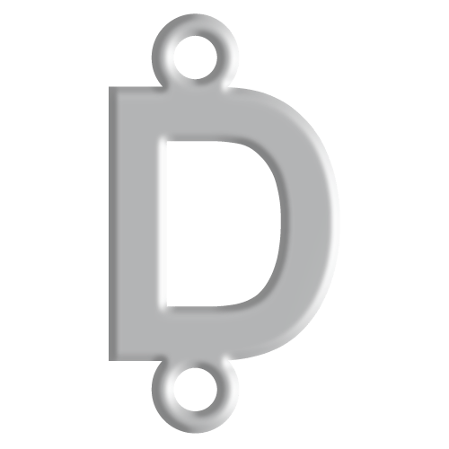 D Initial Pendant