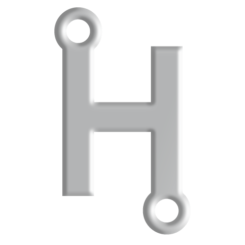 H Initial Pendant