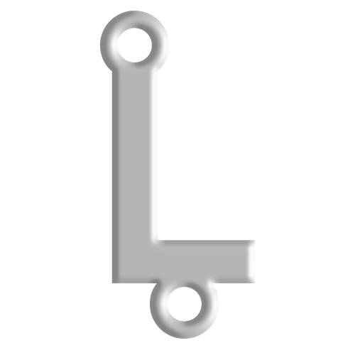 L Initial Pendant
