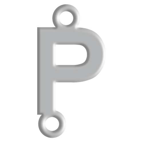 P Initial Pendant