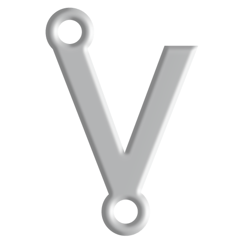 V Initial Pendant