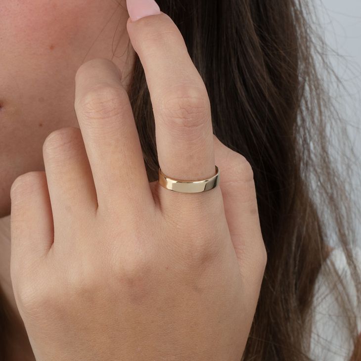 Classic Promise rings for couples model