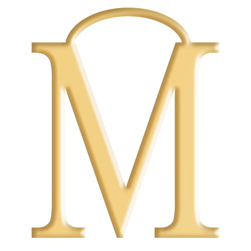 M Initial Pendant