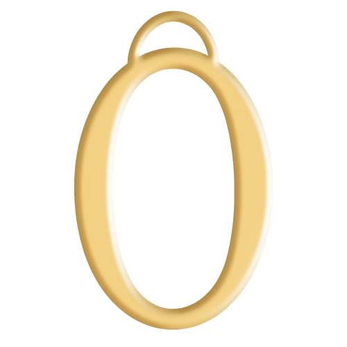 O Initial Pendant