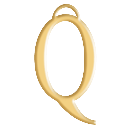 Q Initial Pendant