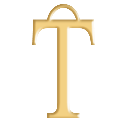 T Initial Pendant