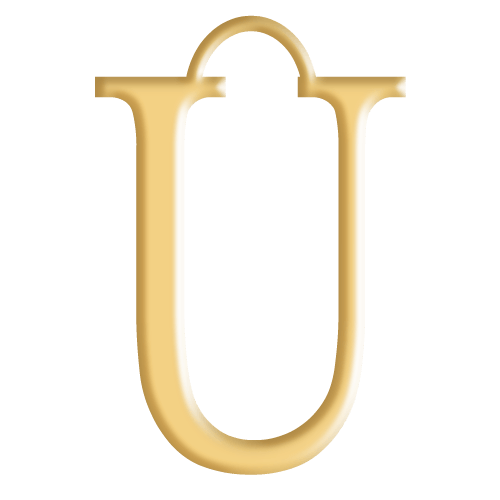 U Initial Pendant