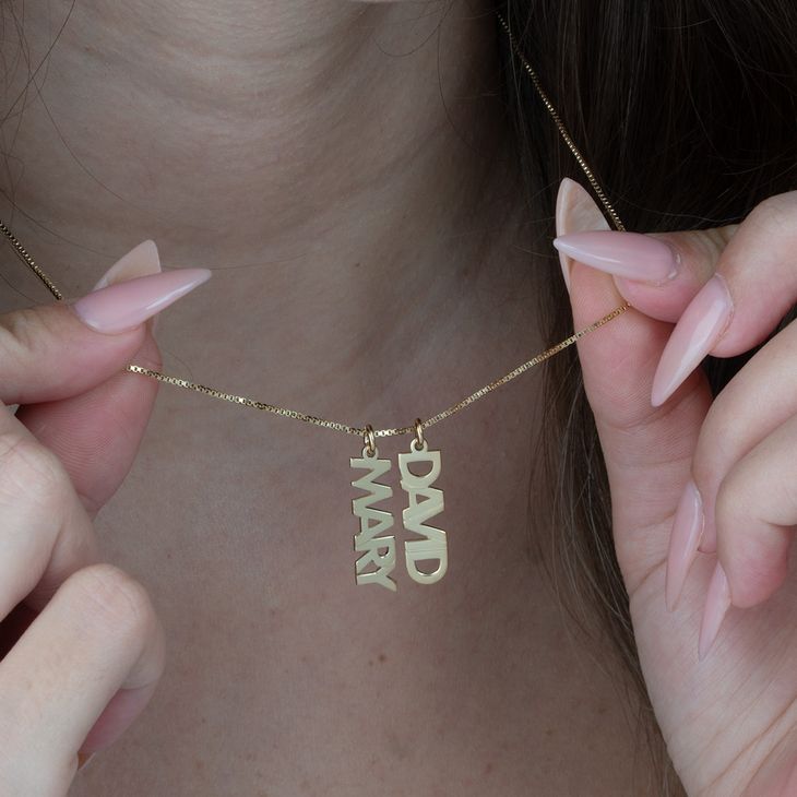 Multiple Name Necklace for Mother information