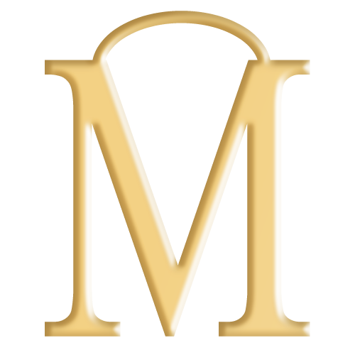 M Initial Pendant