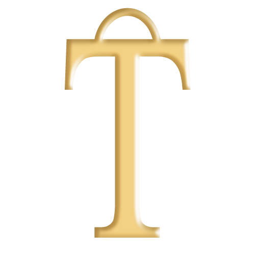 T Initial Pendant