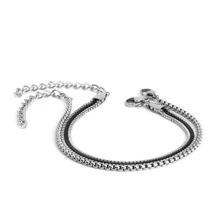 Men’s 4-Layer Minimalist Bracelet Set - Picture 2