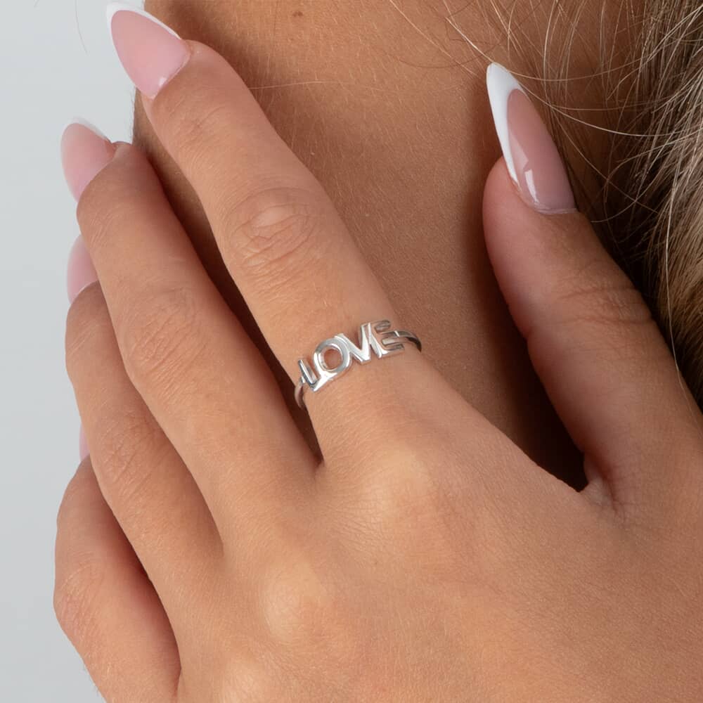 Dainty Love Ring