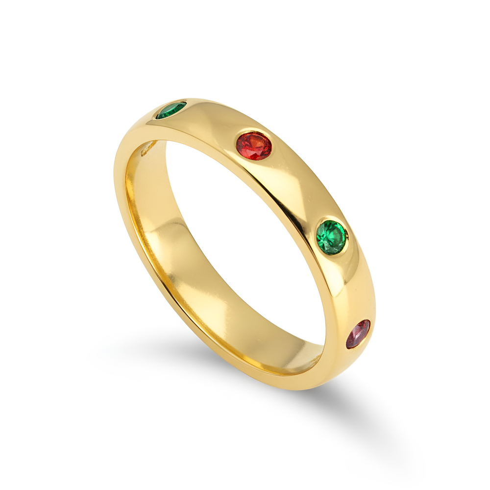 Minimalist Birthstone Ring