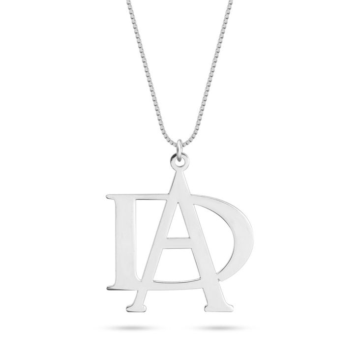 Interlocking Monogram Necklace