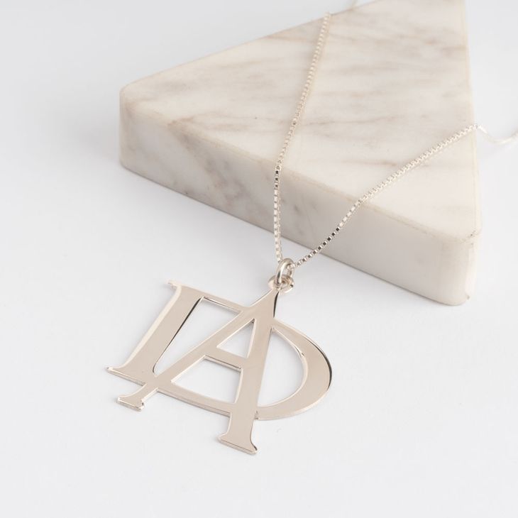 Interlocking Monogram Necklace - Picture 3