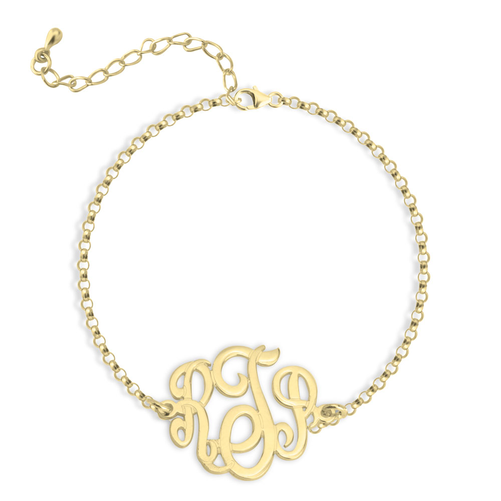 Custom Monogram Bracelet