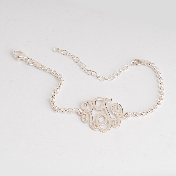 Custom Monogram Bracelet