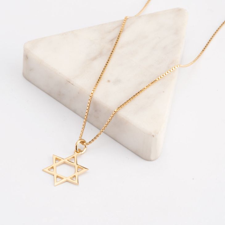 Classic Star of David Necklace