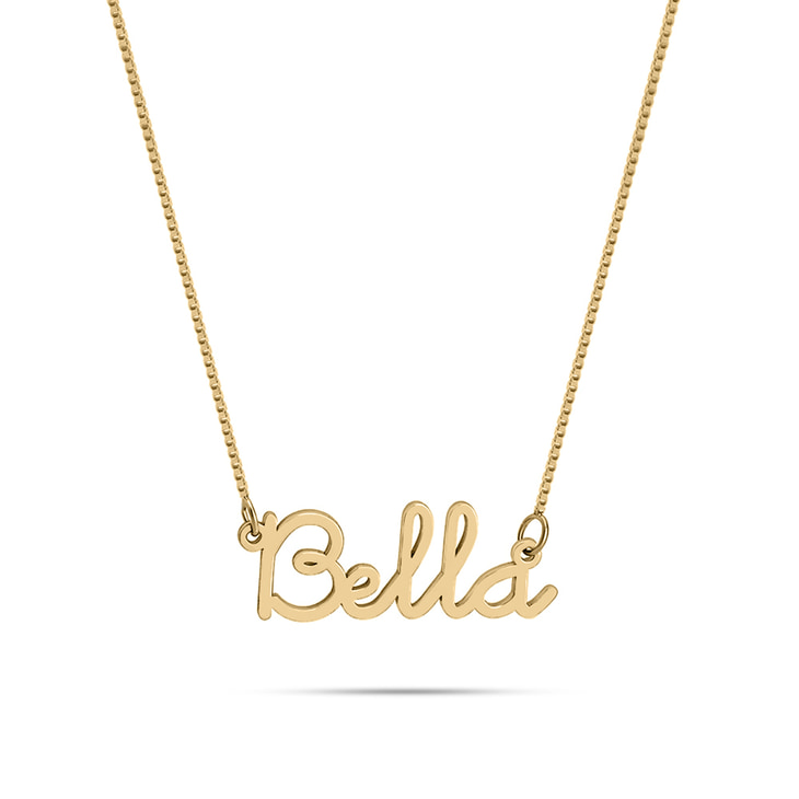 The Jolie Script Name Necklace - Picture 2
